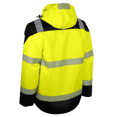 Dos blouson haute visibilité jaune VUELTA Singer