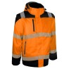 Blouson haute visibilité orange manches amovibles VUELTO Singer
