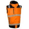 Gilet haute visibilité orange sans manches VUELTO Singer
