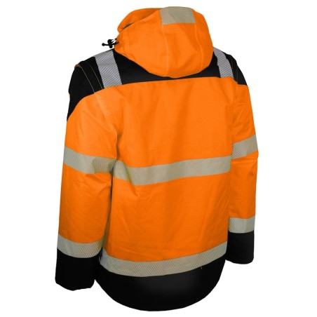 Dos blouson haute visibilité orange VUELTO Singer