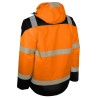 Dos blouson haute visibilité orange VUELTO Singer