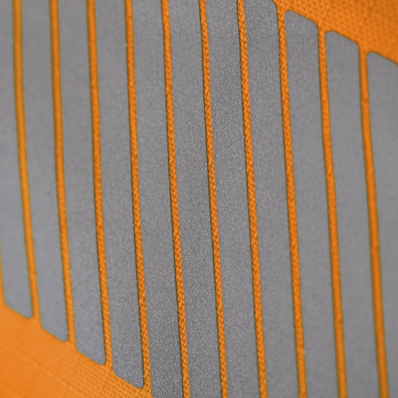 Bandes rétro-réfléchissantes du blouson haute visibilité orange Singer