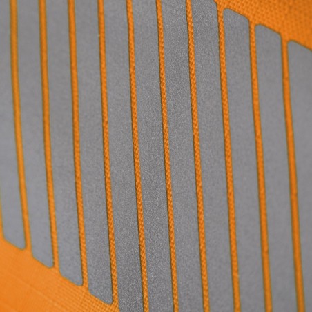 Bandes rétro-réfléchissantes du blouson haute visibilité orange Singer