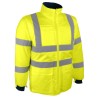Veste haute visibilité jaune amovible parka PIAMA Singer