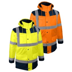 Parka haute visibilité 5 en 1 veste et manches amovibles PIAMA PIAMO Singer Safety