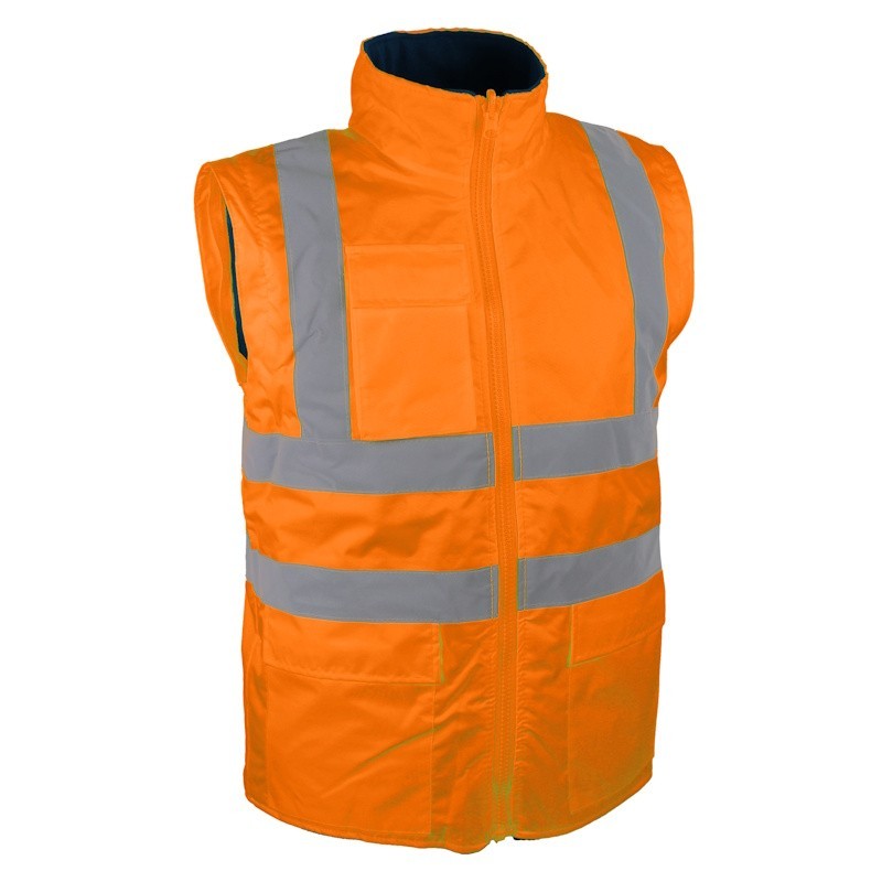 Gilet haute visibilité orange parka 5 en 1 PIAMO Singer