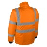 Dos veste haute visibilité orange PIAMO Singer