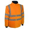 Veste haute visibilité orange amovible parka PACO Singer