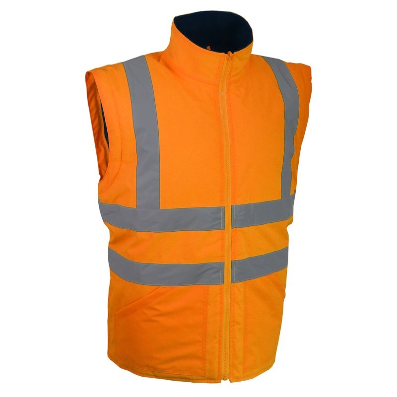 Gilet haute visibilité orange parka 5 en 1 PACO Singer