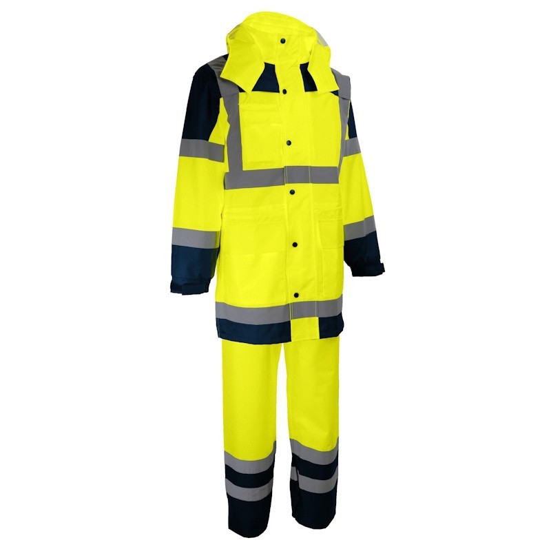 Ensemble de pluie haute visibilité jaune imperméable SINGER VILA