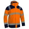 Parka haute visibilité PREMIO orange SINGER imperméable classe 3