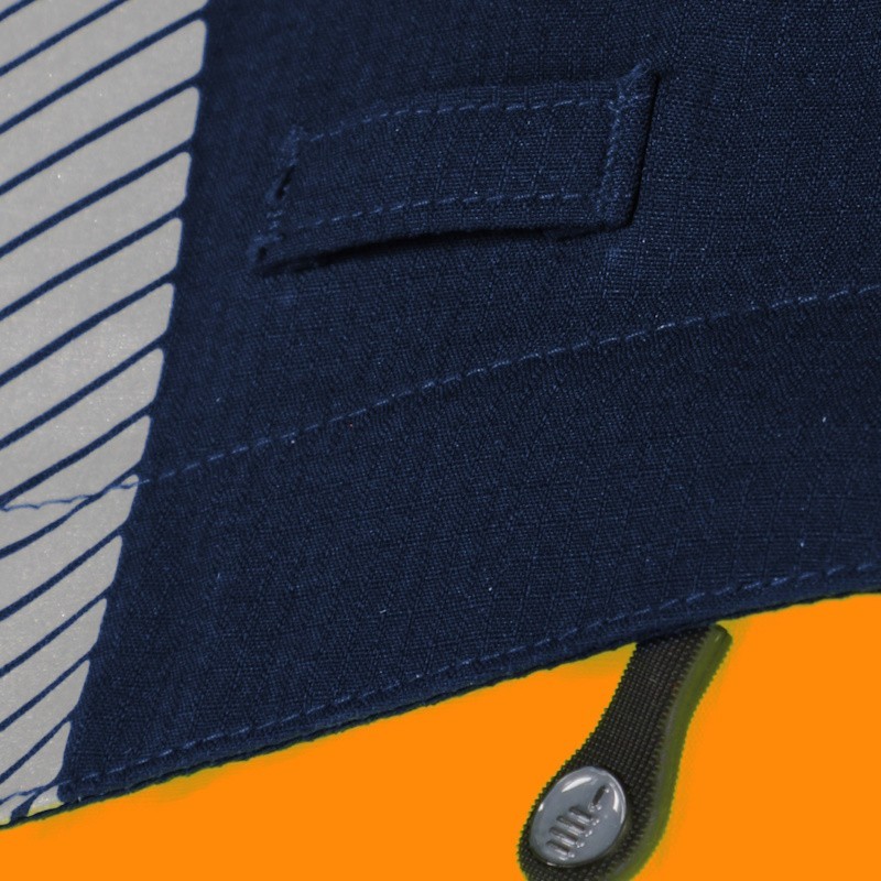 Détail fermeture zippée étanche parka PREMIO SINGER