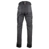 Pantalon de travail ARGILE LMA gris noir vue arrière