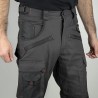 Pantalon de travail multipoches ARGILE LMA détail poches et entrejambe