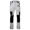 Pantalon de travail CELLULE LMA blanc gris nuit vue de face