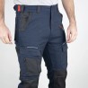 Pantalon de travail STELLAIRE LMA bleu marine noir détail poche