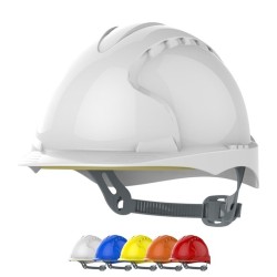 Casque de chantier Ventilé EVO2, serrage à glissière - JSP - Protection de la Tête 1