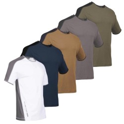 T-shirt de travail col rond 100% coton 160g/m² Jersey - ANDY - Vêtements de travail 1