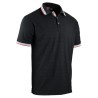 Polo homme polycoton noir manches courtes Facom vue face