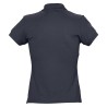 Polo femme coton Ringspun bleu marine SOL'S PASSION vue dos