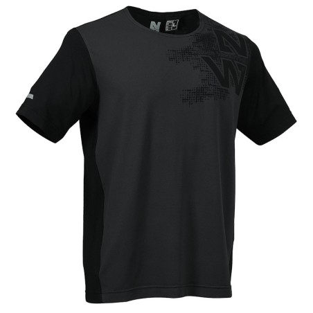T-shirt respirant noir homme Nine Worths Brisbane vêtement travail été