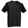 T-shirt respirant noir homme Nine Worths Brisbane vêtement travail été