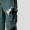 Pantalon jean stretch Traffic U-Power détail poche cargo renforcée