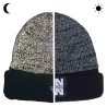Bonnet de travail, doublure polaire - GLOW Bleu version nuit et jour