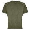 T-shirt technique respirant kaki face