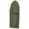 T-shirt respirant manches courtes kaki profil