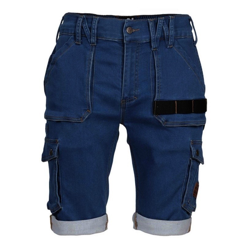 Bermuda de travail denim stretch BOLT - Nine Worths