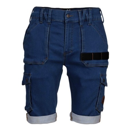 Bermuda de travail denim stretch BOLT - Nine Worths