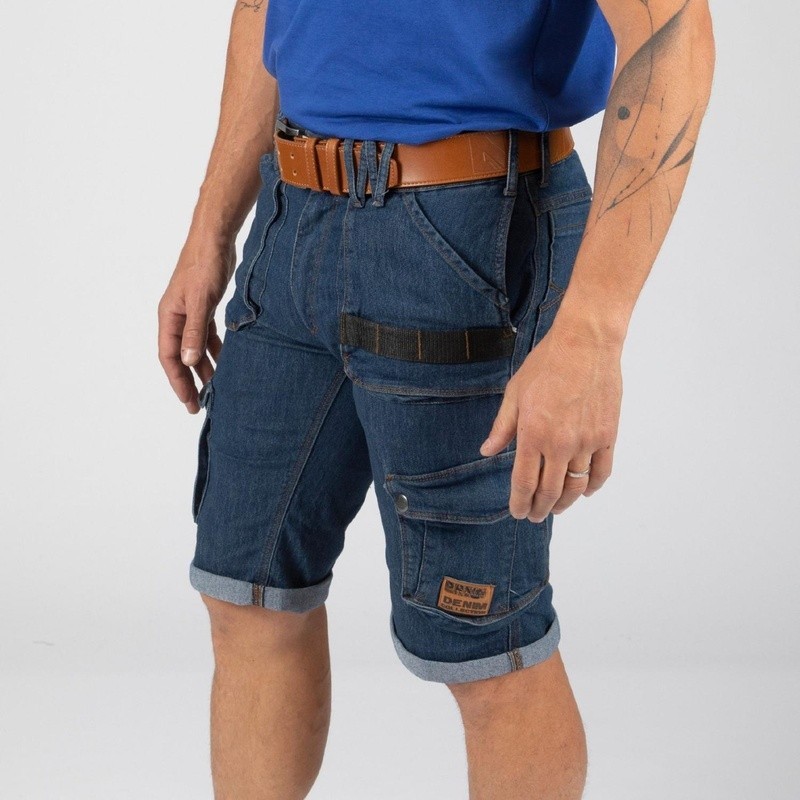 Bermuda de travail denim stretch BOLT - Nine Worths