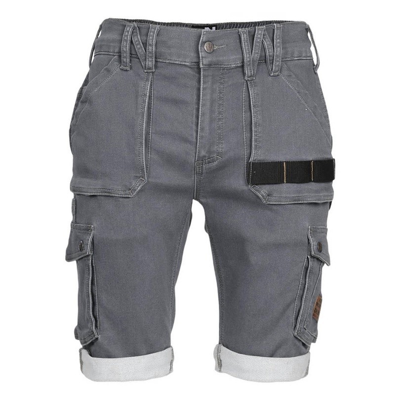 Bermuda de travail denim stretch BOLT - Nine Worths