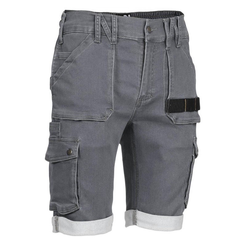 Bermuda de travail denim stretch BOLT - Nine Worths