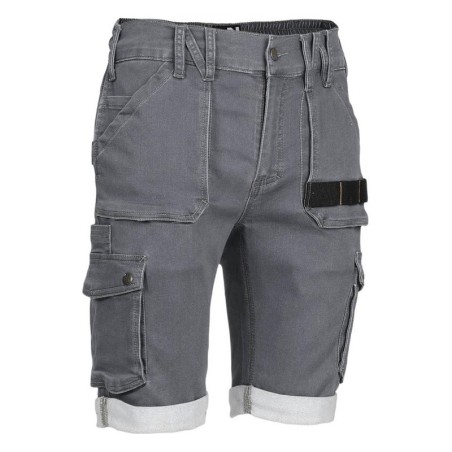 Bermuda de travail denim stretch BOLT - Nine Worths