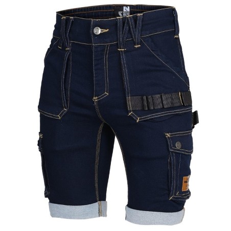 Bermuda de travail denim stretch BOLT - Nine Worths