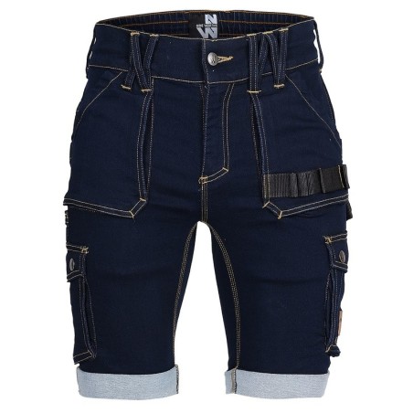 Bermuda de travail denim stretch BOLT - Nine Worths