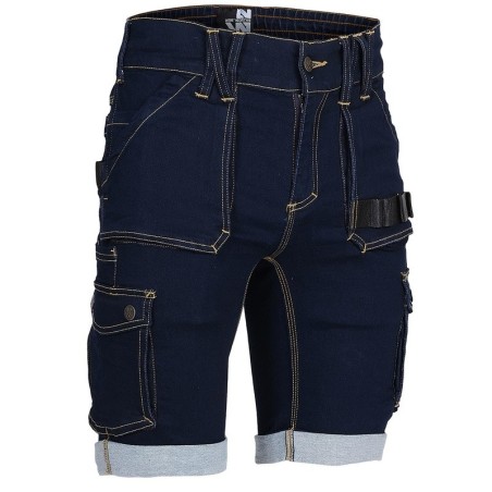 Bermuda de travail denim stretch BOLT - Nine Worths