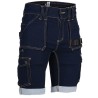 Bermuda de travail denim stretch BOLT - Nine Worths