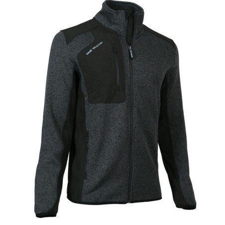 Gilet de travail North Ways Arsenal anthracite vue trois quarts