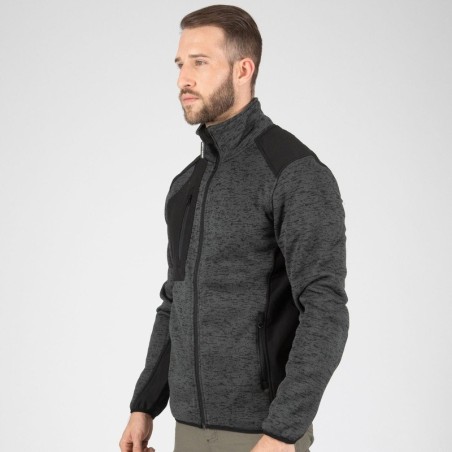 Ouvrier portant le gilet de travail North Ways Arsenal anthracite
