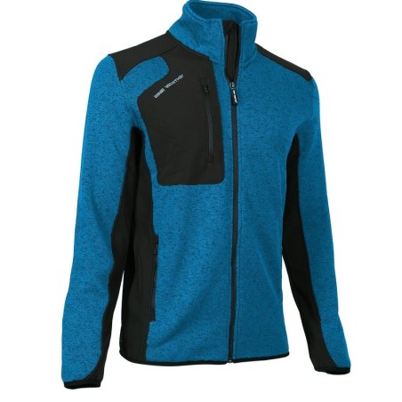 Gilet professionnel North Ways Arsenal bleu vue trois quarts