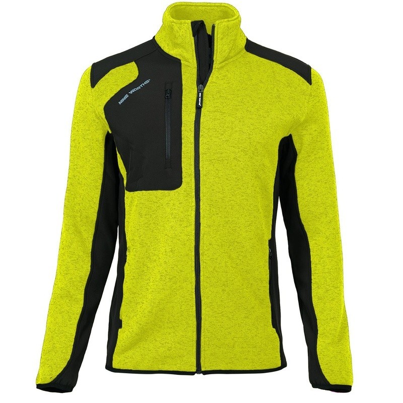 Gilet de travail North Ways Arsenal jaune fluo vue face