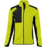 Gilet de travail North Ways Arsenal jaune fluo vue face