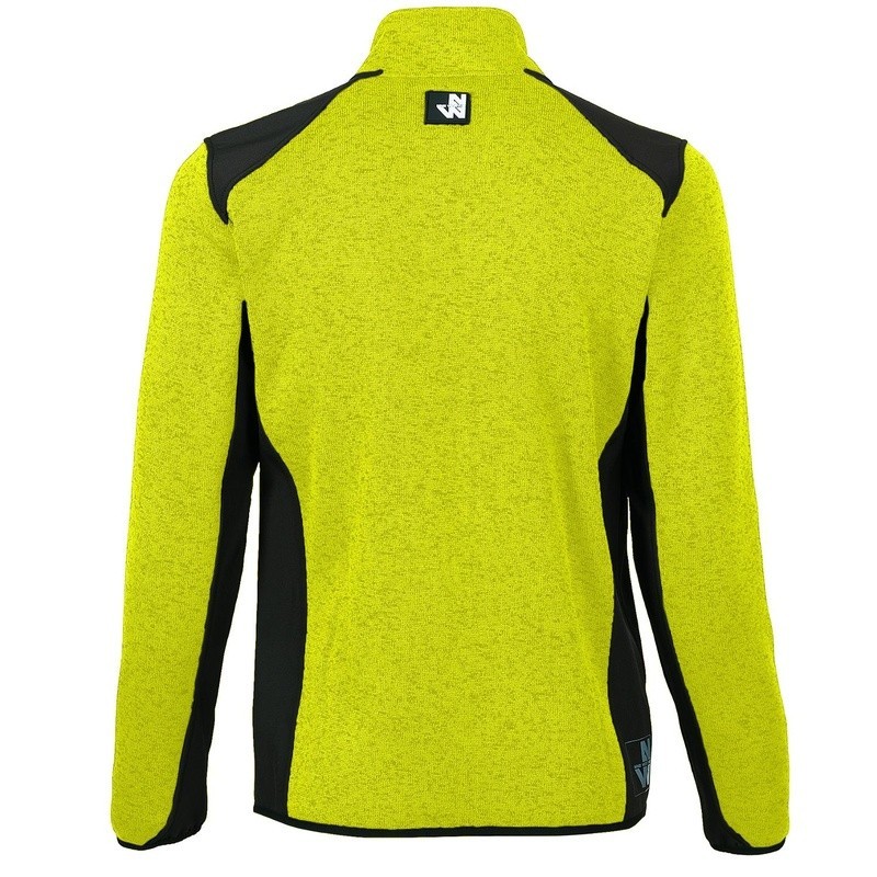 Gilet de travail North Ways Arsenal jaune vue dos