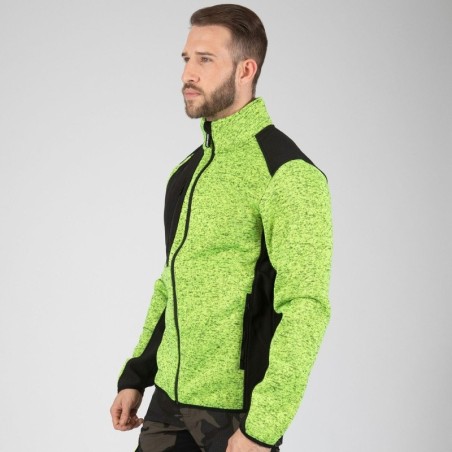 Ouvrier portant le gilet de travail North Ways Arsenal jaune