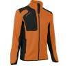 Gilet professionnel North Ways Arsenal orange vue trois quarts