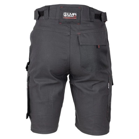 Bermuda de travail stretch LMA PALEO 6165 vue arrière