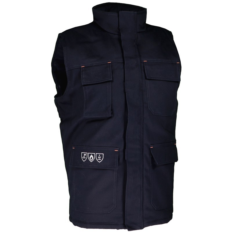 Gilet multirisques ignifuge et retardateur de flamme GILFLAM SINGER